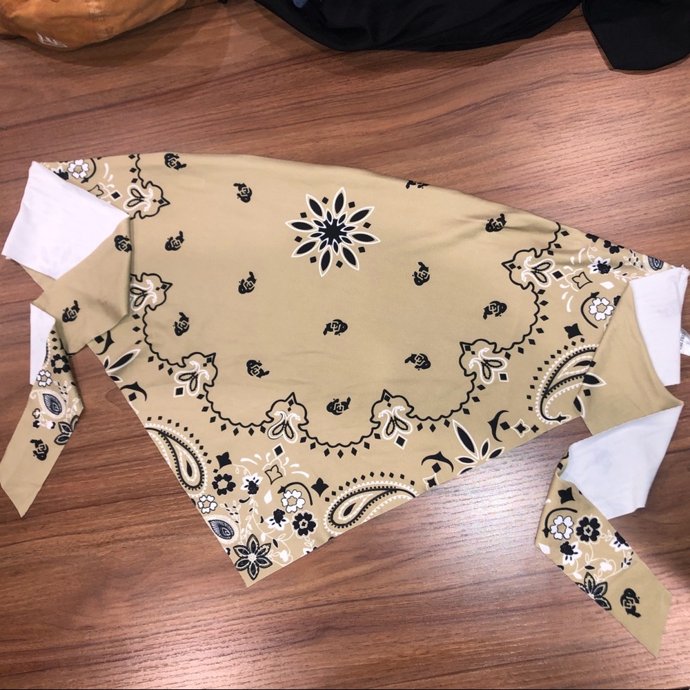 University of Colorado Boulder bandanna top